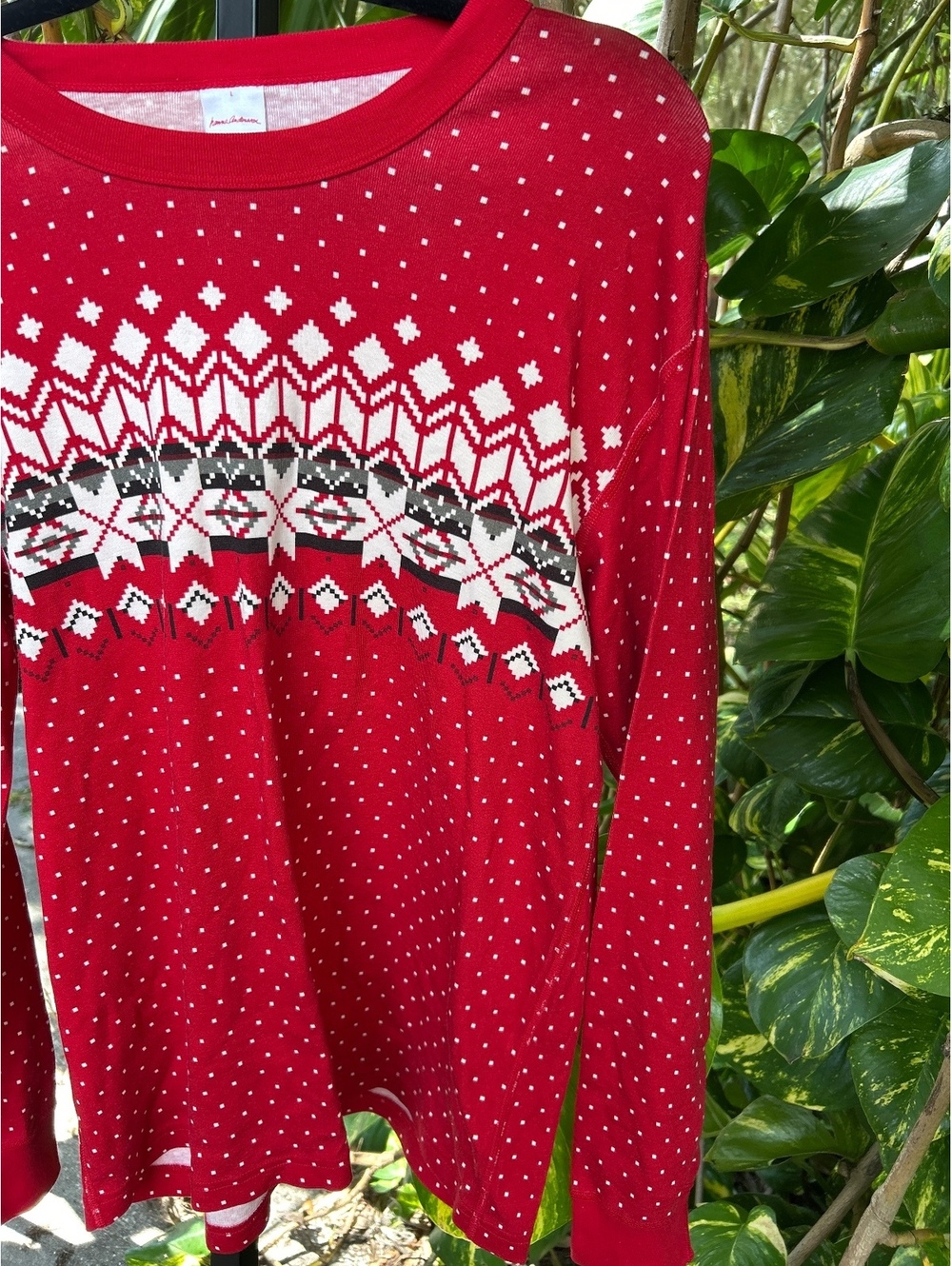 Hanna Anderson pj top adult large